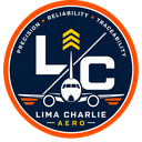Lima Charlie Aero precision reliability traceability badge