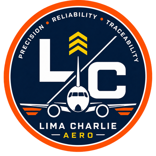 Lima Charlie Aero precision reliability traceability badge