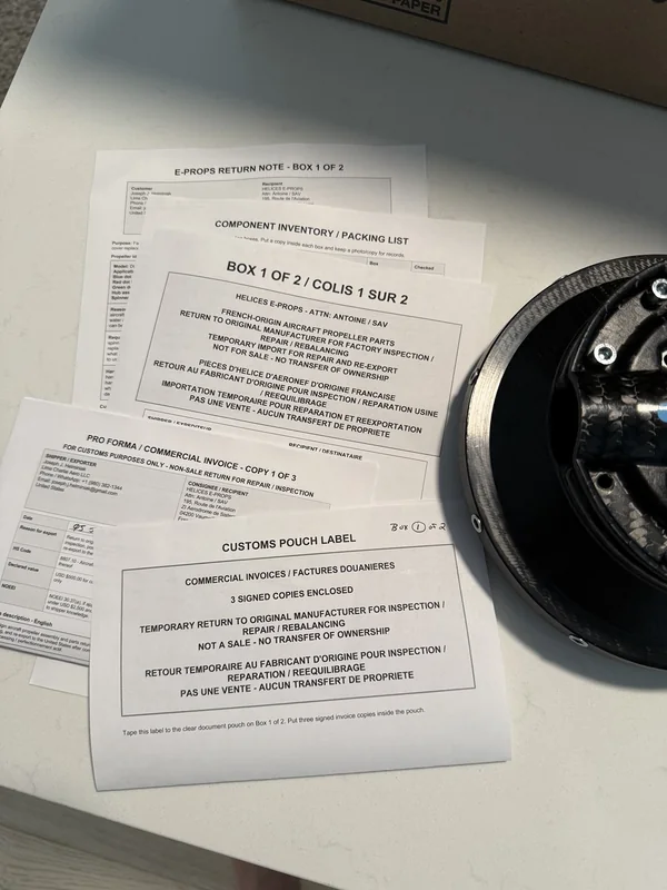 Example of traceable support documentation