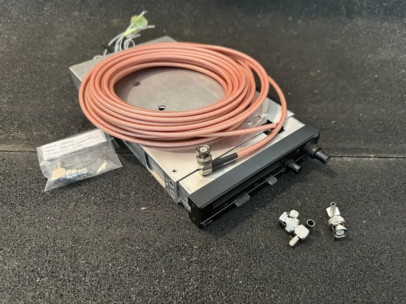 Aircraft radio, coax cable, adapters, and connector parts